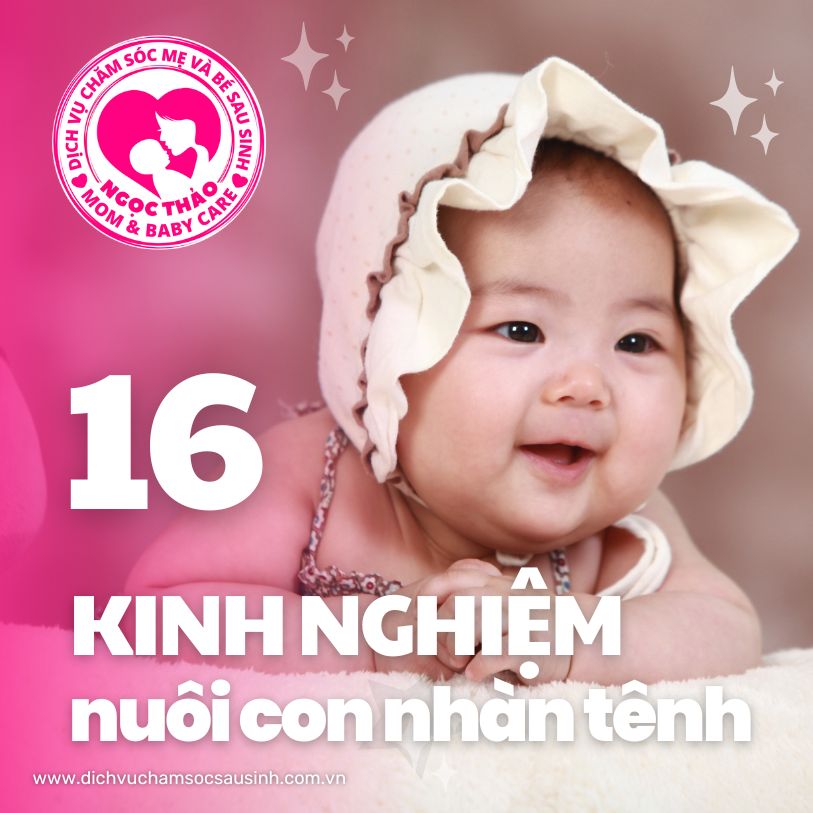 kinh nghiệm nuôi con giúp mẹ nhàn tênh